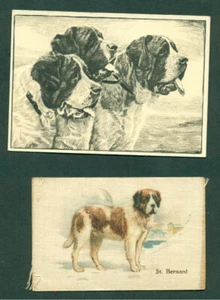 ST BERNARD HUND SEIDE & ARDATH GROSSER HUND STUDIE ZIGARETTENKARTE - Bild 1 von 2