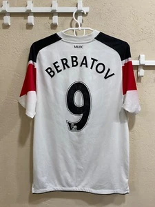 Manchester United 2010/2011 Away Football Shirt Nike Soccer Jersey BERBATOV #9 - Picture 1 of 18