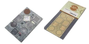 Matho Models 35031 1/35 Manhole Covers Photo-Etch (8) (4 different types & 3 sma - Picture 1 of 1