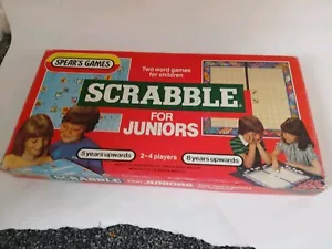 Scrabble Junior Board Game Vintage (1983) - Picture 1 of 8