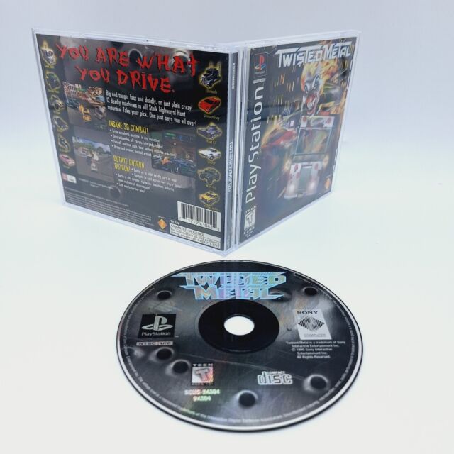 Jogo Twisted Metal (Long Box) - PS1 - MeuGameUsado