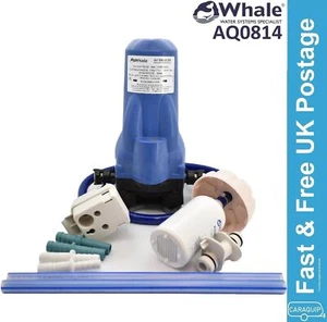 WHALE AquaSmart Fresh Water Delivery Tank Fill Pump Filter Kit Motorhome Caravan - Picture 1 of 6