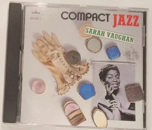 Sarah Vaughan (Compact Jazz) - Music CD - Vaughan, Sarah 1990-10-25 Mercury S1RF - Imagen 1 de 2