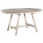 Sturdy and Durable Wood Dining Table Round Extendable Dining Table