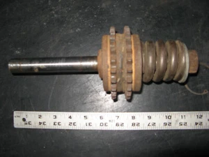 LIMITADOR DE PAR DE RESORTE DE 3 PULGADAS Eje de 7/8" con PIÑONES DE CADENA DE RODILLOS DE 4" de colección - Imagen 1 de 9