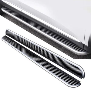 Running Board Fits for Jeep Compass 2017-2022 Side Steps Nerf Bar W/Brackets - Picture 1 of 9