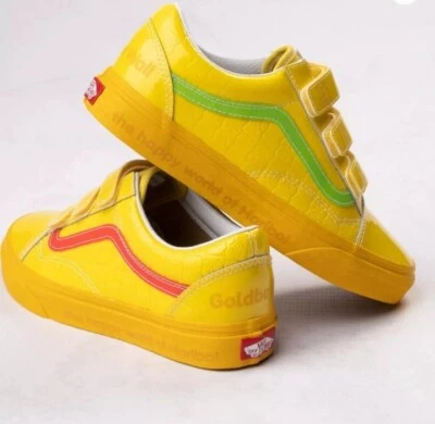 Nuevas Tenis Niños Vans X Haribo Old Skool V Cuadros Amarillas Edición Limitada  Foto 1 de 4