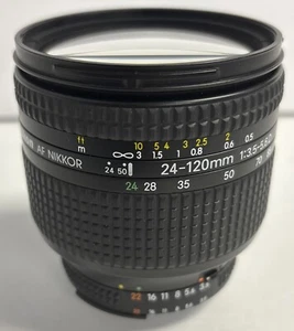 Great Nikon AF NIKKOR 24-120mm f/3.5-5.6D IF Lens - Made in JAPAN - Picture 1 of 4
