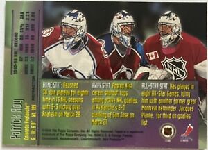 Patrick Roy 1998 Topps Chrome Mystery Refractor Unpeeled