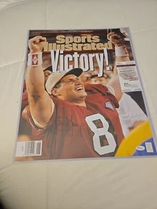 STEVE YOUNG SIGNED SPORTS ILLUSTRATED Blow Up JSA 49ER - Picture 1 of 8