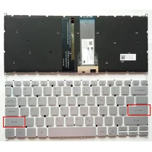 Teclado retroiluminado para portátil de EE. UU. para Acer Swift SF314-43 plateado - Imagen 1 de 1