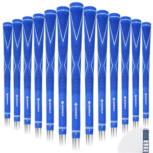 Paquete de 13 empuñaduras de goma para conductor de golf hierros para palos antideslizantes estándar 13 cintas - Imagen 1 de 20