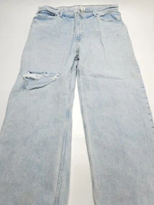 Abercrombie Fitch The 90s Relaxed High Rise Jeans Größe 33/16R Damen Distressed - Bild 1 von 12