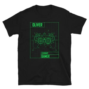 Oliver Name Geschenk Personalisiert Legendärer Spieler T-shirt - Bild 1 von 3