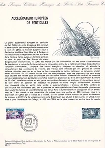 Document Philatélique 1er Jour 40 1976 Accélérateur particules - Imagen 1 de 1