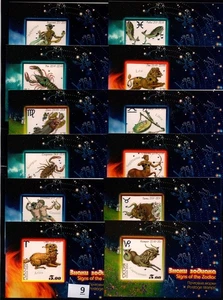 = RUSSIA - MNH - 12 BOOKLETS - ZODIAC SIGNS - 2004 - Picture 1 of 1