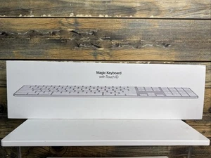 Apple Magic Keyboard With Touch ID & Numeric Keypad-Silver (MK2C3LL/A) *SEALED! - Picture 1 of 6