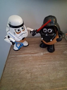 Mr. Potato Head Playskool Star Wars Darth Vader & Storm Trooper Set - Picture 1 of 5