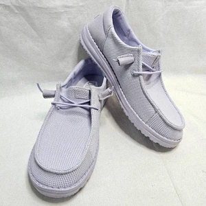 Hey Dude Wendy Funk Mono Comfort Casual Shoes Slip On Lilac Women's Size 9 - Picture 1 of 10