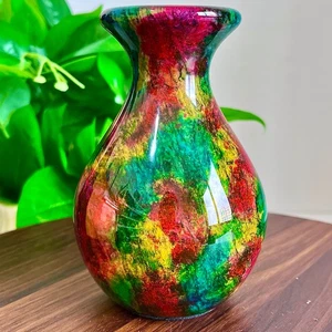 2.42lb Natural Colorful Jade Vase Series Decorative Collection - Picture 1 of 14