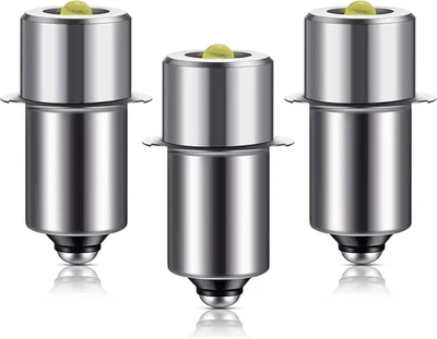 Honoson 3 Pieces LED Bulb 3W DC 4-12V Flashlight Bulbs Replacement Torch Flashli - Image 1 of 4