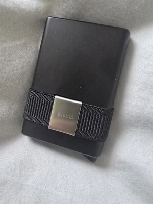 NEW Secrid Cardslide Wallet CS-BLACK BLACK - Image 1 of 4