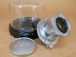Leitz Leica 5cm 1:3.5 Elmar Red Scale Lens 1953 - Picture 1 of 16