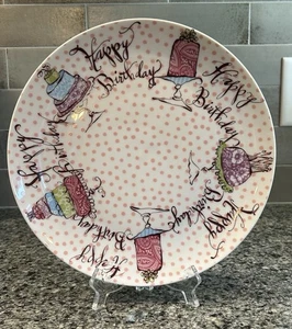 Rosanna Colllectible  “Happy Birthday To You”  Celebration Plate 10.5”D - Picture 1 of 9