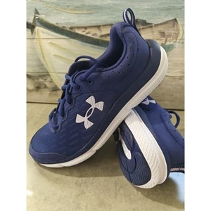 Under Armour Women's Charged Assert 10 Shoes Sneakers Size 7.5 Blue 3026179-501 - Picture 1 of 11