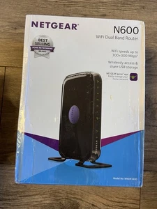 Netgear N600 Wireless Dual Band Router WNDR3400 Sealed New - Picture 1 of 4