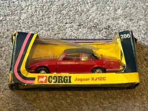 Corgi 286 Jaguar XJ12C - red with black roof - Picture 1 of 5
