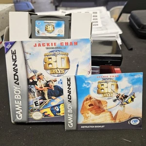 AROUND THE WORLD IN 80 DAYS NINTENDO GAMEBOY ADVANCE W MANUAL - Picture 1 of 5