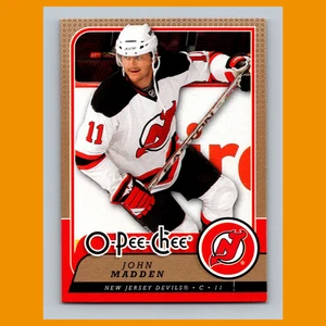 John Madden #63 2008-09 O-Pee-Chee New Jersey Devils Hockey Card NHL - Picture 1 of 3
