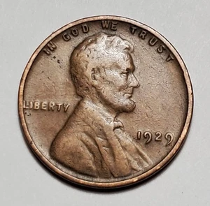 1929 P LINCOLN WHEAT PENNY #C8972 - Picture 1 of 2