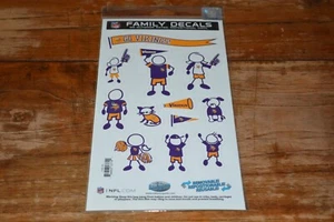 NFL Family Decals MINNESOTA VIKINGS Removable Repositionable Reusable 12 Pcs - Picture 1 of 1