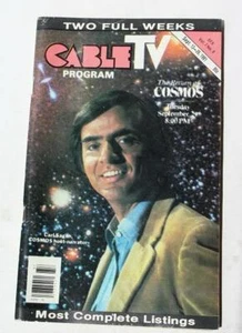 Carl Sagan Cosmos Cable TV Program TV Guide Sept 13-26 1981 Ohio Advertising --- - Imagen 1 de 1