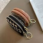 Double Layers Zipper Trendy Wallet Women Coin Purse Card Holders Leather Bag