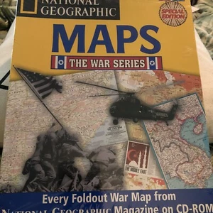 The War Series Limited Edition National Geographic Maps PC CD-ROM New Sealed - Picture 1 of 2