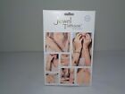 JEWEL TATTOOS Metallic Collection Gold Silver New Temporary Tattoos 2 Pack