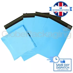 50 x borse postali forti blu bambino - 12 x 16" - Foto 1 di 5
