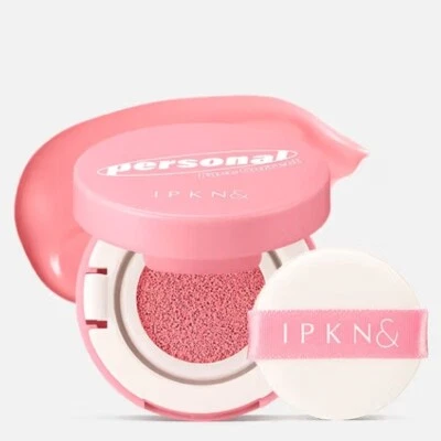 IPKN Personal Tone Cushion Blusher #Pink Choux 5g Face Blusher Korean Makeup NEW - Image 1 of 4