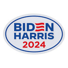 Joe Biden Kamala Harris 2024 Magnet, New Updated Logo For 2024, 6" x 4" Magnet