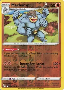Pokemon TCG Lost Origin Machomp Reverse Holo Rare 088/196 VG/MP - Picture 1 of 2