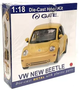 Gate 1/18 Scale Unbuilt Kit 06037 - Volkswagen VW New Beetle - Red - Picture 1 of 5