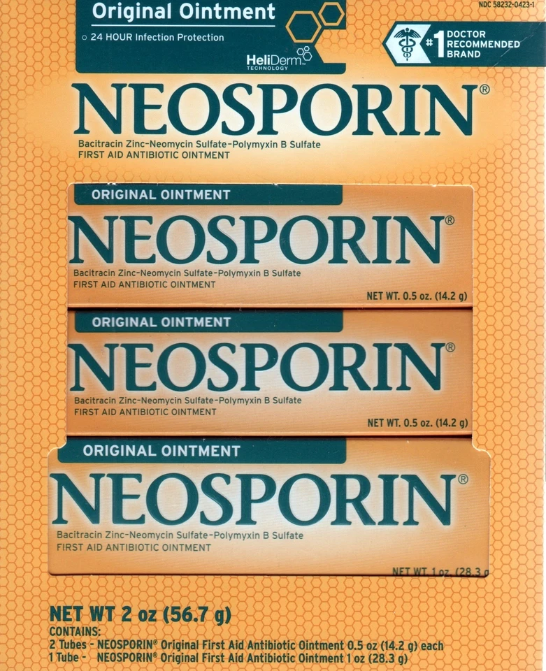 NEOSPORIN Original First Aid Antibiotic Ointment 3pk