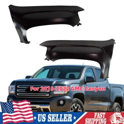 Front Fender Left Driver Right Passenger Side Fits 2015-2022 GMC Canyon - Изображение 1 из 4