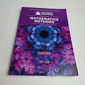 Mathematics Methods Year 11 ATAR Course Units 1 & 2 WACE Revised Edition - Picture 1 of 18