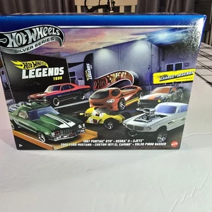 Hot Wheels Silver Series Legends Tour Box Set 6 Pack 2025 GTO Mustang Gasser NEU - Bild 1 von 4