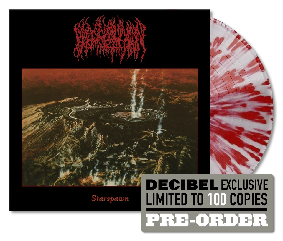 BLOOD INCANTATION STARSPAWN DECIBEL EXCLUSIVE CLEAR WITH VITRIFIED BLOOD VINYL  Foto 1 de 1