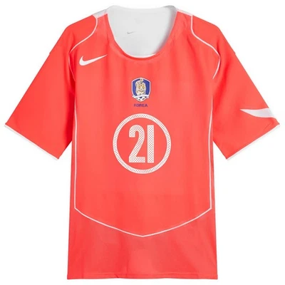 全新 男式 M 码 Nike Park Ji Sung 韩国 2004 总计 90 再版 IF2943-679 — 第 1/4 张图片